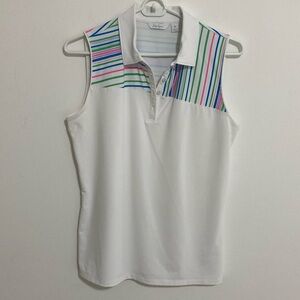 Lady Hagen Sleeveless Golf Shirt Size Small